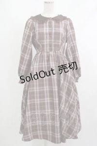 m petit by misako / サンリオキャラクターズコラボ マイメロディワンピース S ブラウン H-25-10-09-021-LO-OP-NS-ZH