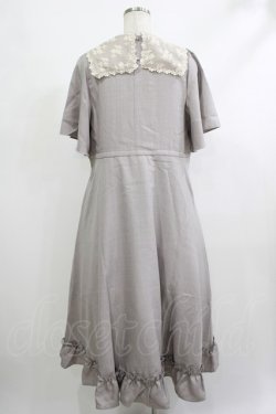 画像3: m petit by misako / レースセーラーワンピース S グレー H-25-10-09-022-LO-OP-NS-ZH