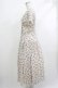 画像2: Maison de FLEUR Petite Robe / フラワープリントドレス S オフ H-25-10-09-024-EL-OP-NS-ZH (2)