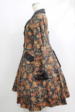画像2: metamorphose / ゴブラン風くまちゃんコートワンピース サイズ1 黒(Black) H-25-10-10-003-ME-CO-NS-ZH