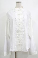 Hoshibako Works / 繁花集 刺繍ブラウス Free ホワイト H-25-10-10-032-LO-BL-NS-ZH