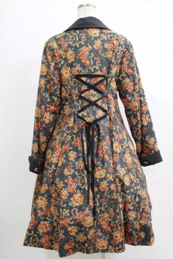 画像3: metamorphose / ゴブラン風くまちゃんコートワンピース サイズ1 黒(Black) H-25-10-10-003-ME-CO-NS-ZH