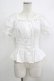 画像1: Angelic Pretty / レースアップオフショルダーブラウス Free オフ H-25-10-10-033-AP-BL-NS-ZH (1)