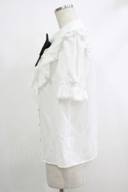 画像2: Secret Honey / ダブルラッフルブラウス Free オフ H-25-10-10-036-CA-BL-NS-ZH