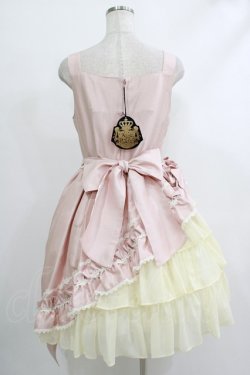 画像3: ALICE and the PIRATES / ギャザーシフォンジャンパースカート Free 渋ピンク H-25-10-10-004-PA-OP-NS-ZH