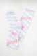 画像1: Angelic Pretty / キャンディボーダーオーバーニーソックス  サックス H-25-10-10-045-AP-ZA-NS-ZH (1)