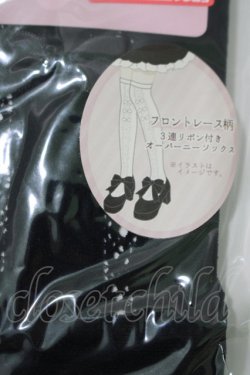 画像2: m petit by misako / AMOVKフロントリボン  ブラック H-25-10-10-051-LO-ZA-NS-ZH