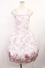 Shirley Temple / トランプガーデンジャンパースカート 160 ピンク H-25-10-10-1001-ET-OP-KB-ZT341