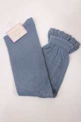 Shirley Temple / シアートランプハイソックス  ブルー H-25-10-10-1037-ET-ZA-KB-ZH