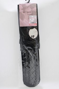 画像1: m petit by misako / AMOVKTPレースリボン  ブラック H-25-10-10-064-LO-ZA-NS-ZH