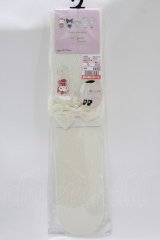 m petit by misako / AMOVKキティPLリボン  アイボリー H-25-10-10-082-LO-ZA-NS-ZH