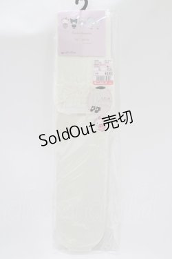 画像1: m petit by misako / AMOVKキティリボンレース  アイボリー H-25-10-10-086-LO-ZA-NS-ZH