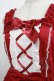 画像4: Angelic Pretty / Lovely BunnyジャンパースカートSET Free ワイン H-25-10-10-092-AP-OP-NS-ZH (4)