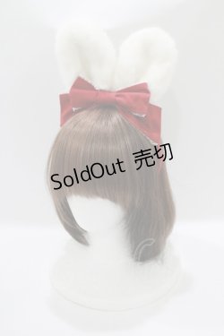 画像5: Angelic Pretty / Lovely BunnyジャンパースカートSET Free ワイン H-25-10-10-092-AP-OP-NS-ZH