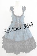 metamorphose / Dressy Ribbon フリルジャンパースカート サイズ1 グリーン H-25-10-10-007-ME-OP-NS-ZH