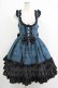 画像1: metamorphose / Dressy Ribbon フリルジャンパースカート サイズ1 グリーン H-25-10-10-007-ME-OP-NS-ZH (1)