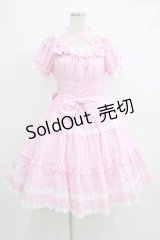 Angelic Pretty / Eternal Doll半袖ワンピース(小ギンガム) Free ピンク H-25-10-10-009-AP-OP-NS-ZH
