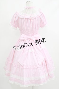 画像3: Angelic Pretty / Eternal Doll半袖ワンピース(小ギンガム) Free ピンク H-25-10-10-009-AP-OP-NS-ZH
