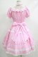 画像3: Angelic Pretty / Eternal Doll半袖ワンピース(小ギンガム) Free ピンク H-25-10-10-009-AP-OP-NS-ZH (3)