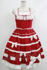 BABY,THE STARS SHINE BRIGHT / Fallin’ Ribbonジャンパースカート Free エンジ H-25-10-10-011-BA-OP-NS-ZH