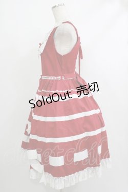 画像2: BABY,THE STARS SHINE BRIGHT / Fallin’ Ribbonジャンパースカート Free エンジ H-25-10-10-011-BA-OP-NS-ZH