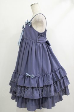 画像2: metamorphose / Ribbonベビードールジャンパースカート Free ブルー H-25-10-10-012-ME-OP-NS-ZH