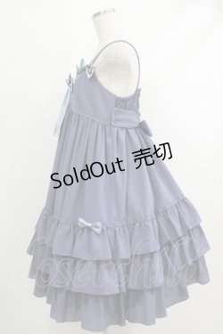 画像2: metamorphose / Ribbonベビードールジャンパースカート Free ブルー H-25-10-10-012-ME-OP-NS-ZH