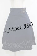 Fi.n.t / サイドベルトレイヤードウエストフレアースカート Free NAVY H-25-10-10-023-CA-SK-NS-ZH
