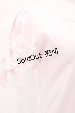 画像3: Emily Temple cute / リボンパフカットソー  ピンク H-25-10-11-006-ET-TO-KB-ZH