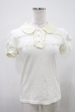 画像1: Emily Temple cute / 丸衿パフカットソー  オフ H-25-10-11-007-ET-TO-KB-ZH