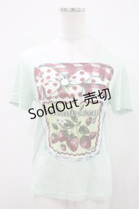 Emily Temple cute / ジャム瓶カットソー  ミント H-25-10-11-021-ET-TO-KB-ZH