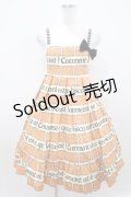 Emily Temple cute / ビスケットリボンブローチ付きノースリーブワンピース  シロ H-25-10-11-033-ET-OP-KB-ZH