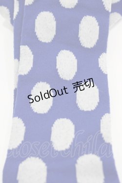 画像2: Emily Temple cute / ドットニーソックス  ブルー H-25-10-12-006-ET-ZA-KB-ZH