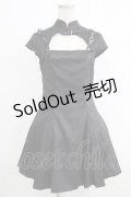 PUNK RAVE / Chinese style cutton knight series hardcore dress S ブラック H-25-10-12-1001-PU-OP-KB-ZH