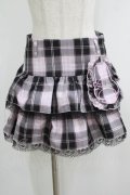 QOOZA / My Melody mini skirt  ピンク H-25-10-12-1034-PU-SK-KB-ZH