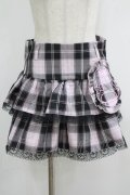 QOOZA / My Melody mini skirt  ピンク H-25-10-12-1044-PU-SK-KB-ZH