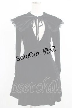 画像1: KILL STAR / Emilee Emilee Collar Dress XS ブラック H-25-10-12-1005-SL-OP-KB-ZH