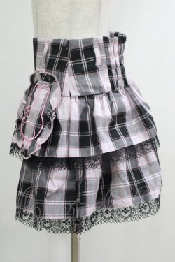 画像2: QOOZA / My Melody mini skirt  ピンク H-25-10-12-1050-PU-SK-KB-ZH