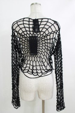 画像3: KILL STAR / Night Trap Sweater L ブラック H-25-10-12-1056-SL-TO-KB-ZH