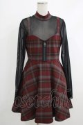 KILL STAR / SABLE RIOT DRESS M レッド H-25-10-12-1006-SL-OP-KB-ZH