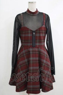 画像1: KILL STAR / SABLE RIOT DRESS M レッド H-25-10-12-1006-SL-OP-KB-ZH