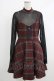 画像1: KILL STAR / SABLE RIOT DRESS M レッド H-25-10-12-1006-SL-OP-KB-ZH (1)