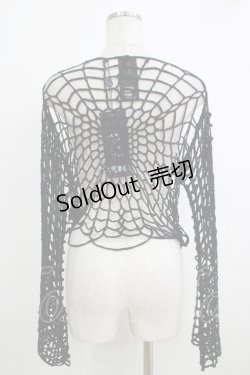 画像3: KILL STAR / Night Trap Sweater L ブラック H-25-10-12-1060-SL-TO-KB-OS