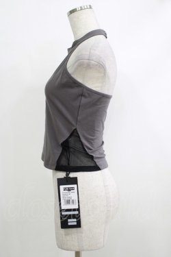 画像2: PUNK RAVE / Reversible printed vest M-L ブラック×グレー H-25-10-12-1061-PU-TO-KB-ZH