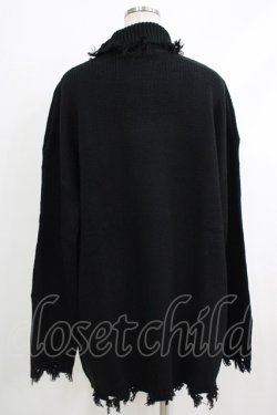 画像3: KILL STAR / Daith Knit Sweater S ブラック H-25-10-12-1062-SL-TO-KB-ZH