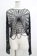 KILL STAR / Night Trap Sweater L ブラック H-25-10-12-1063-SL-TO-KB-ZH