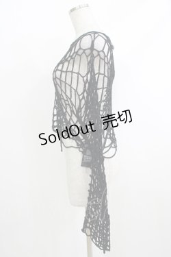 画像2: KILL STAR / Night Trap Sweater L ブラック H-25-10-12-1063-SL-TO-KB-ZS