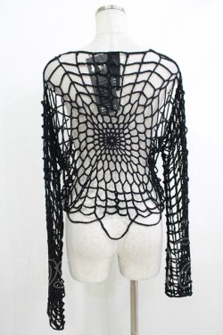 画像3: KILL STAR / Night Trap Sweater L ブラック H-25-10-12-1063-SL-TO-KB-ZH