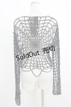 画像3: KILL STAR / Night Trap Sweater L ブラック H-25-10-12-1063-SL-TO-KB-ZS