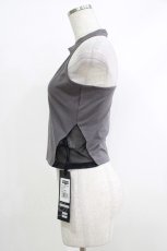 画像2: 【SALE】PUNK RAVE / Reversible printed vest M-L ブラック×グレー H-25-10-12-1064-PU-TO-KB-ZH (2)